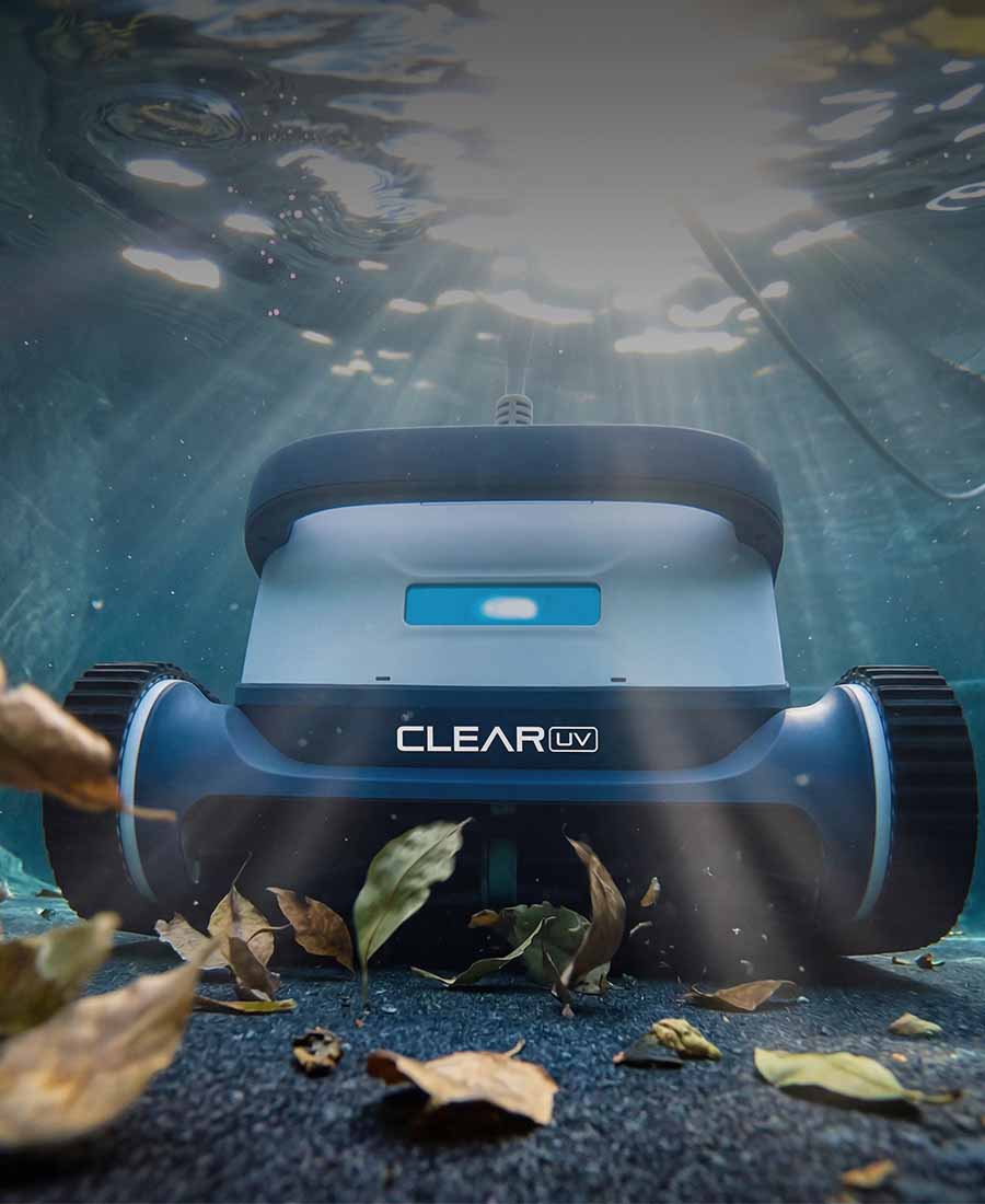 Clear UV Robotic Pool Cleaner