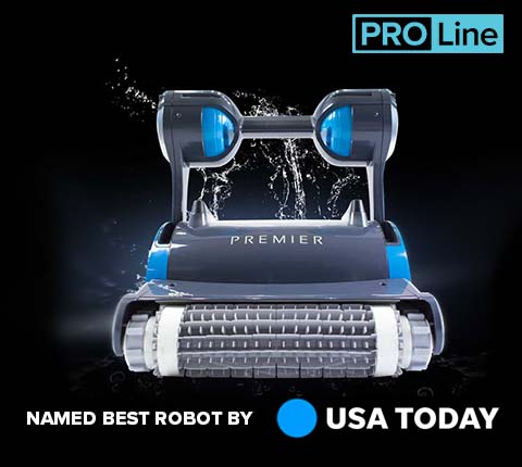 Dolphin Premier USA Today Best Pool Robot