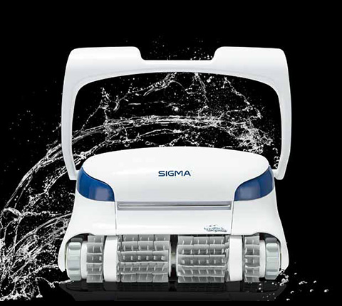 Dolphin Sigma smart navigation for cleaning sand in corners