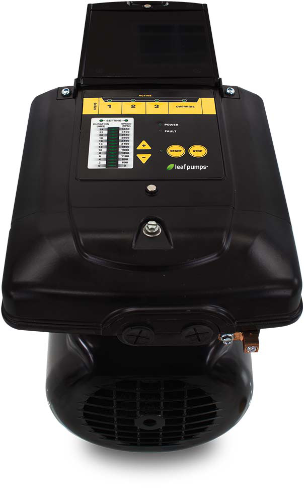 EcoPump onboard pool pump controls