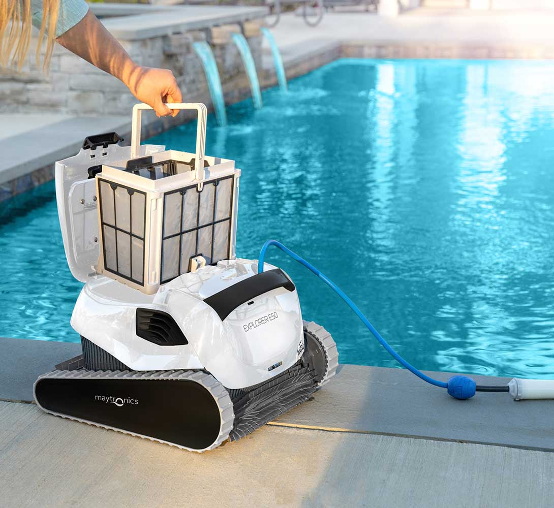 Dolphin Explorer E50 Robotic Pool Cleaner Poolbots