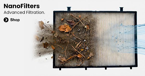 NanoFilters for Pool Cleaners