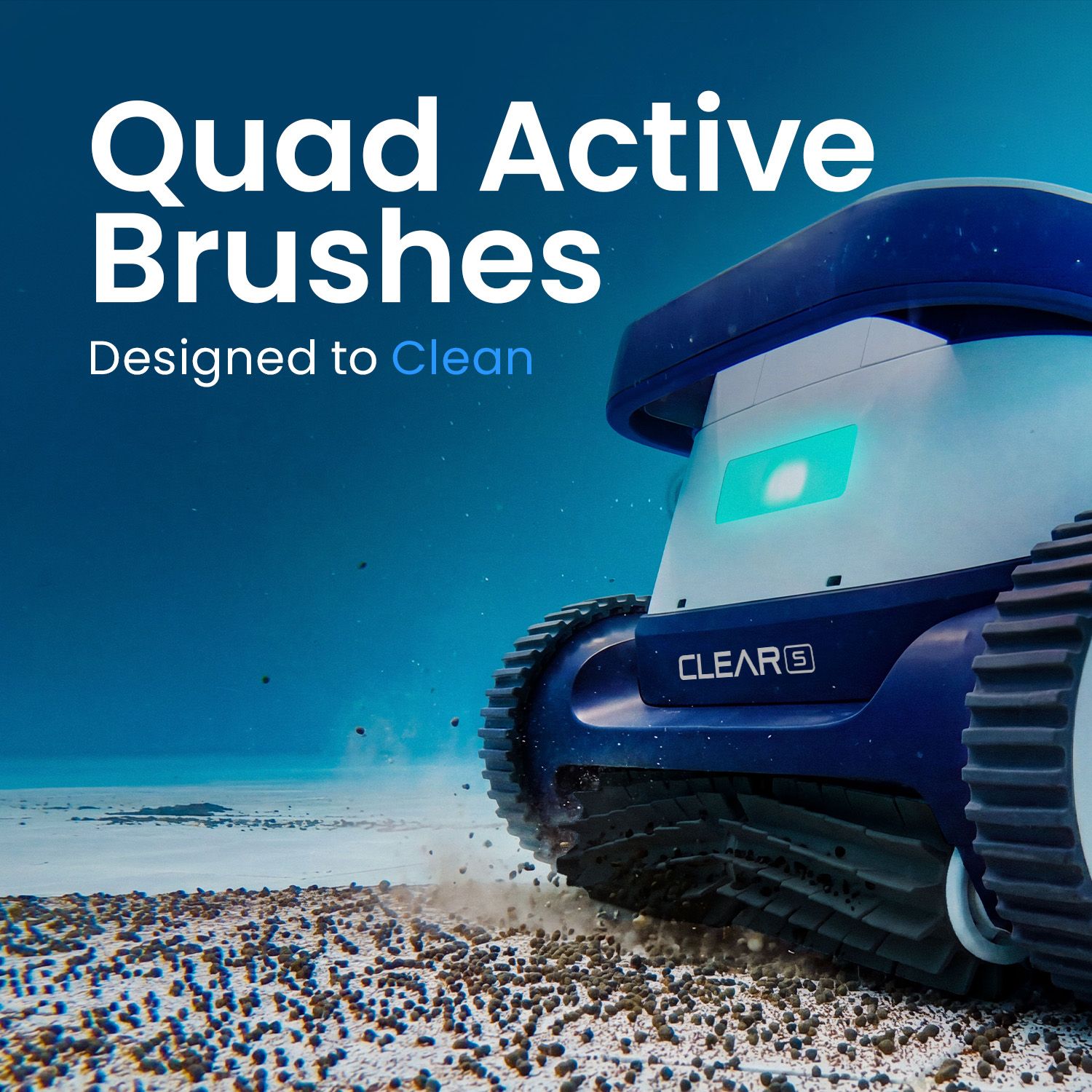 Clear S Active Scrubbing Brushes