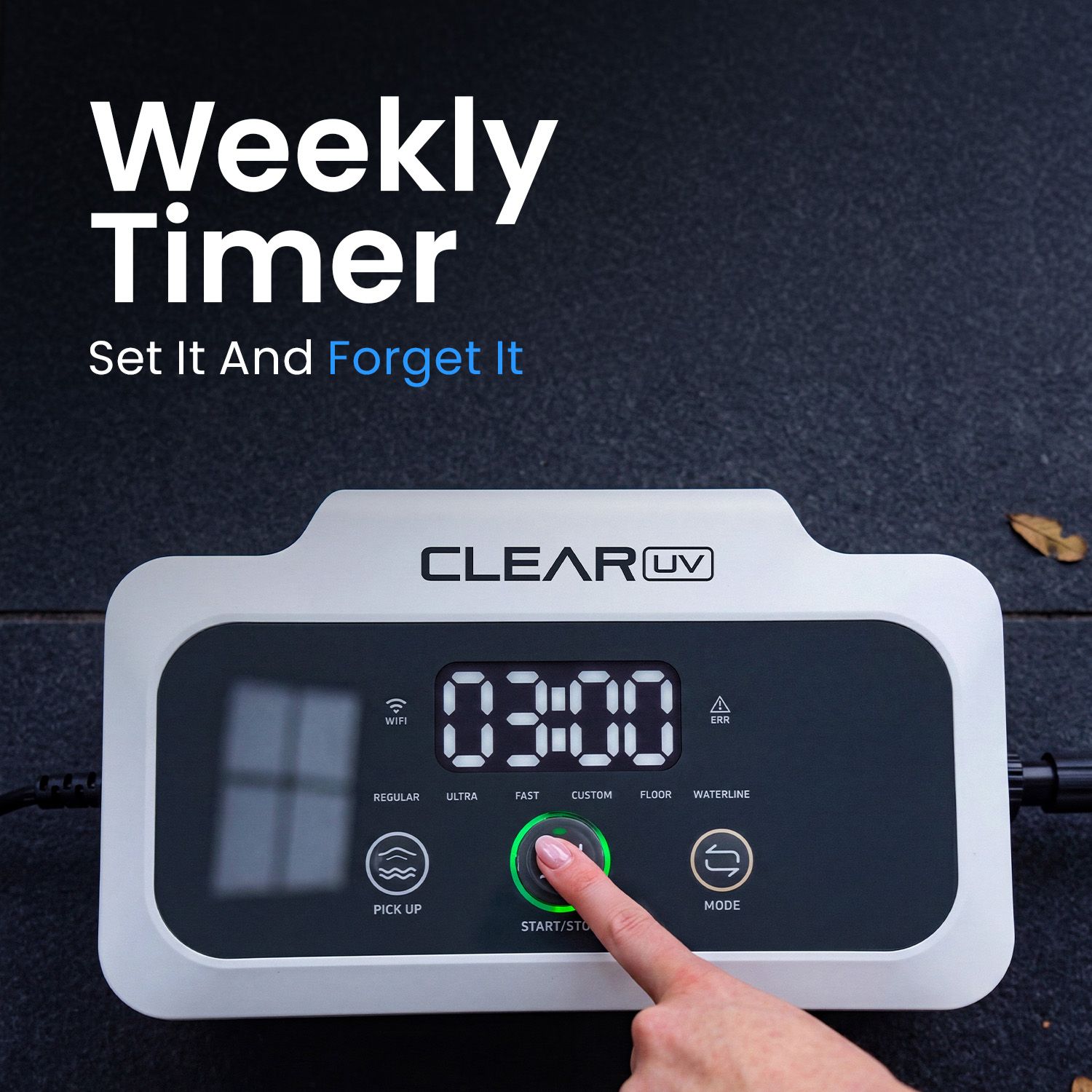 Clear UV Weekly Timer