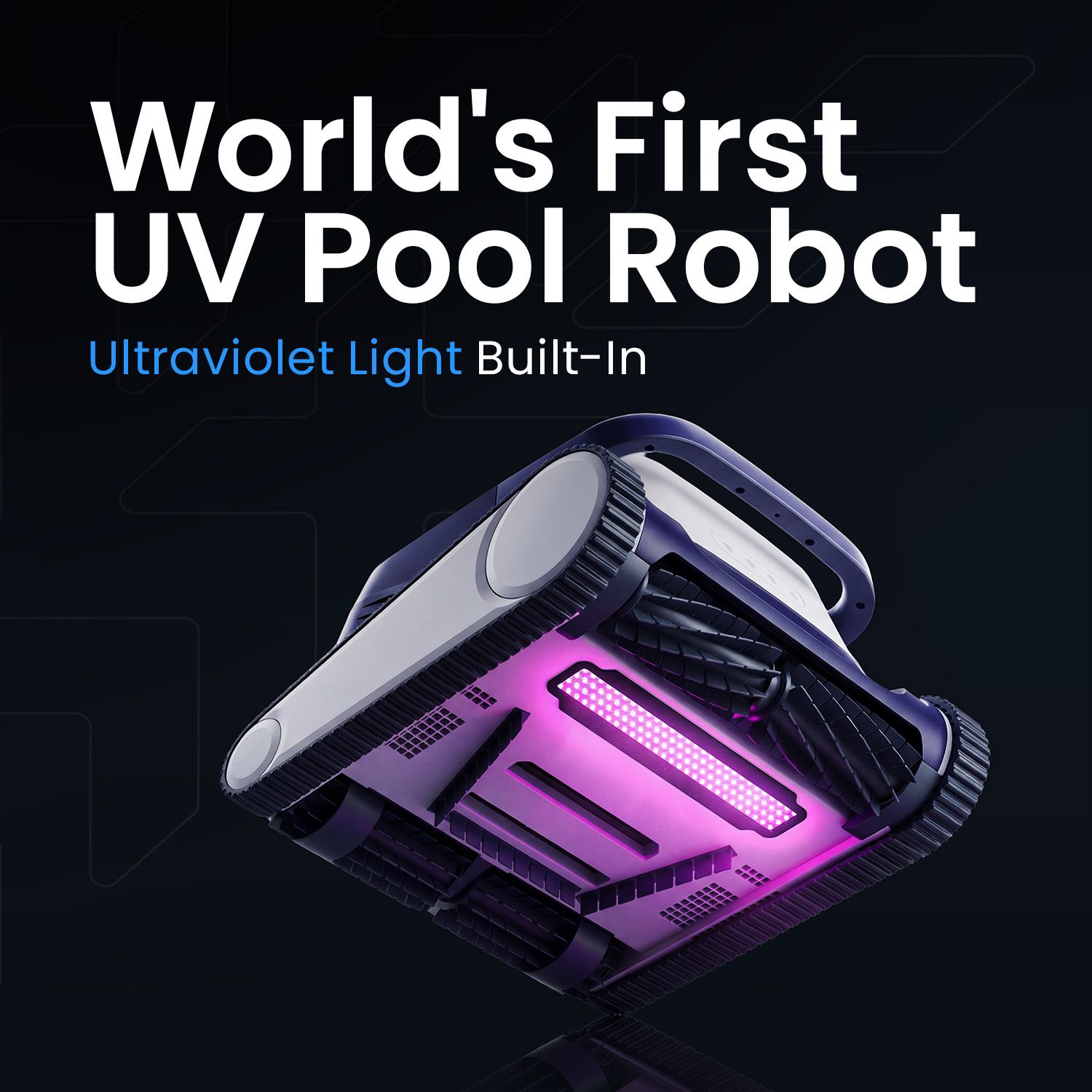 Clear UV World's First Pool Robot with UV