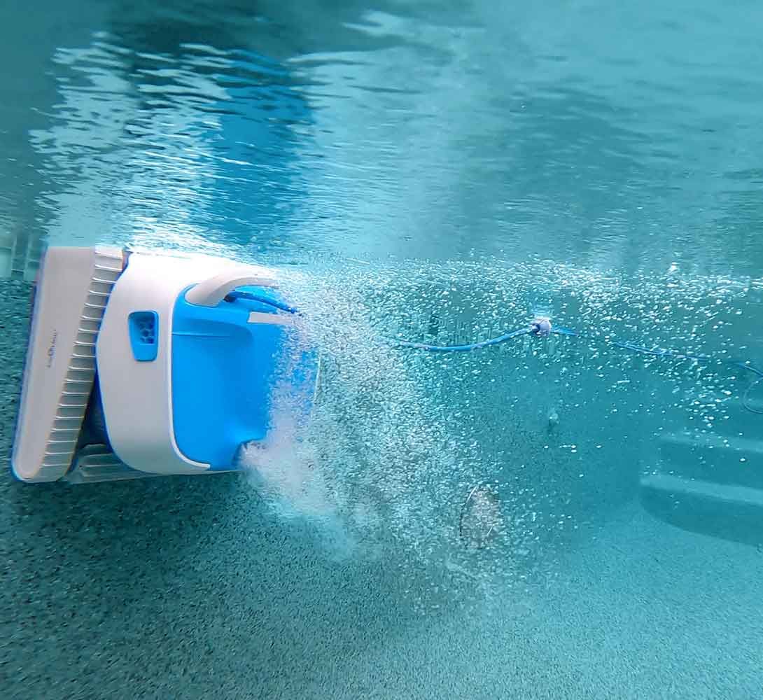 Dolphin Proteus DX5i Underwater Wall Cleaning 5